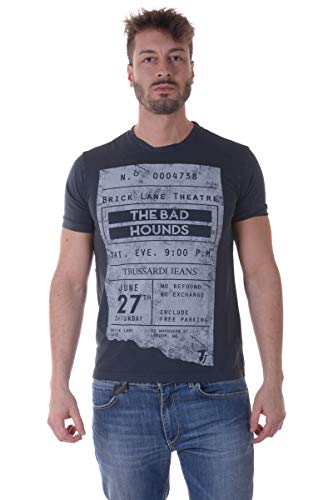 Trussardi Jeans - Menâ€™S T-Shirt 52T24 Gray M