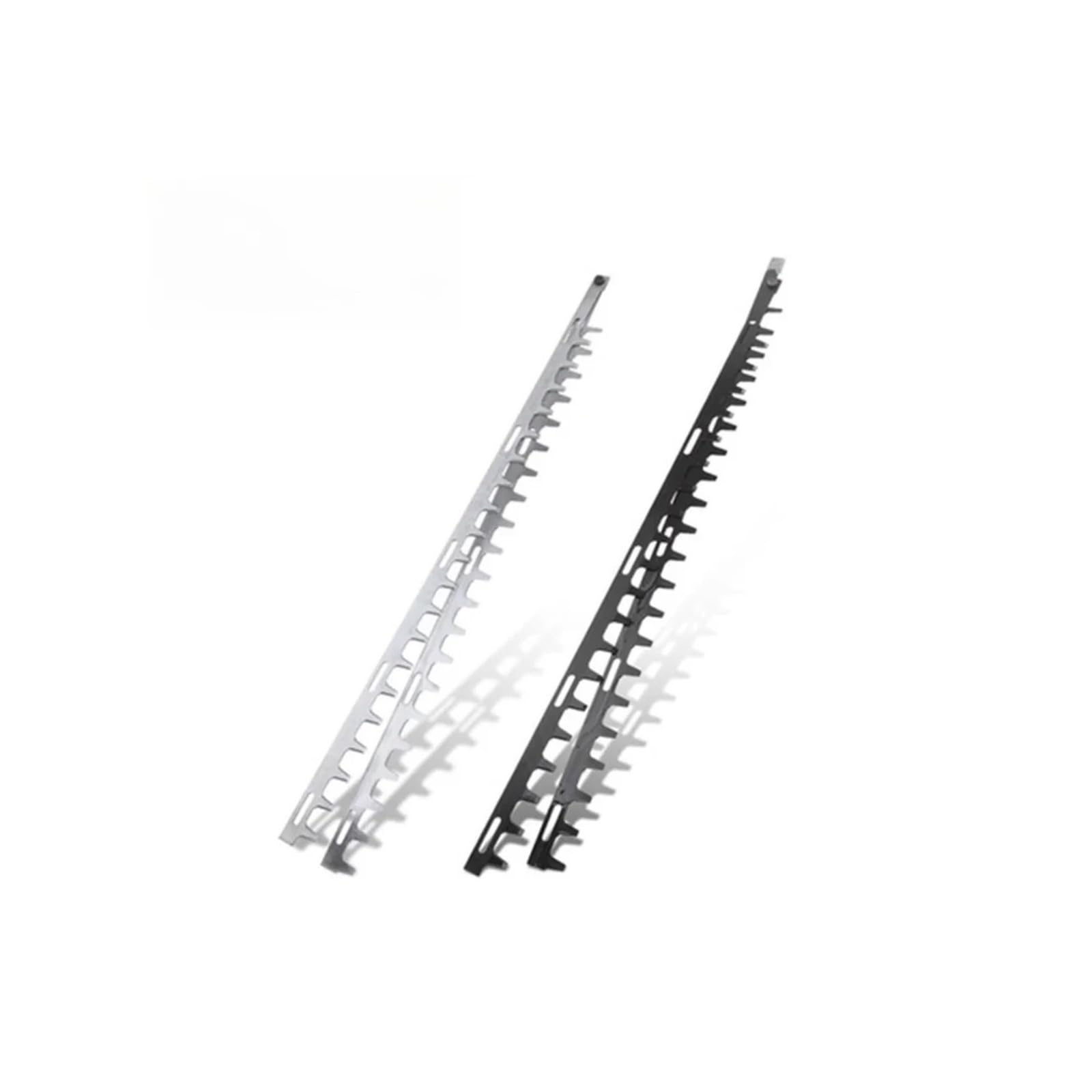 Genérico Cuchillas for Cortasetos, Cuchillas de Repuesto 7510 750, Cuchillas Blancas 6010, Accesorios for cortacésped(White Double Swords)
