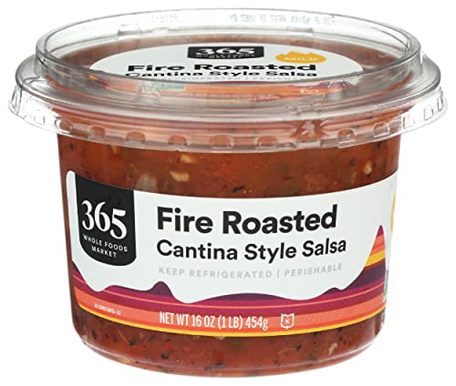 365 By Whole Foods Market, Fire Roasted Cantina Style Salsa, Mild, 16 Ounce #TOP4