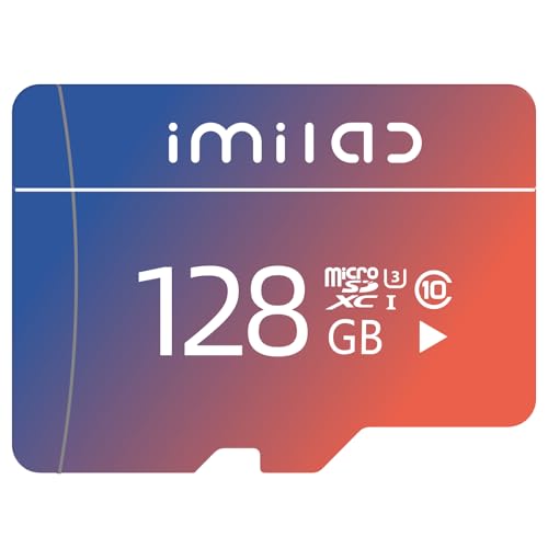 IMILAB 128GB microSDXC UHS-I [J[h U3 A2 V30 Class10 Micro SDJ[h IMILABZLeBJΉ (128, GB)