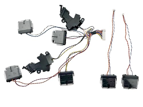 Cliff Sensors and Bumper Actuators Assembled