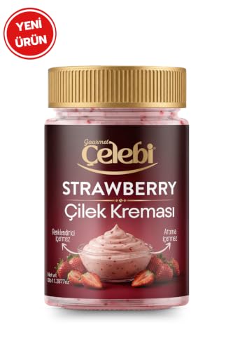 Çilek Kreması, Sürülebilir Gerçek Çilek Kreması, 320 g