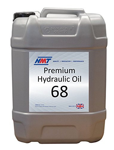 HMT Premium Hydraulic Oil 68 – 20 Litres | ISO VG 68 Anti-Wear Hydraulic Fluid for Industrial, Agricultural & Mobile Equipment | Oxidation Resistant, Anti-Foam, Corrosion Protection, HLP 68 Hydraulic