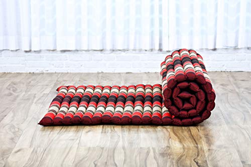 Image of Leewadee Wide Thai Roll Mat 75 x 39 inches Kapok Firm