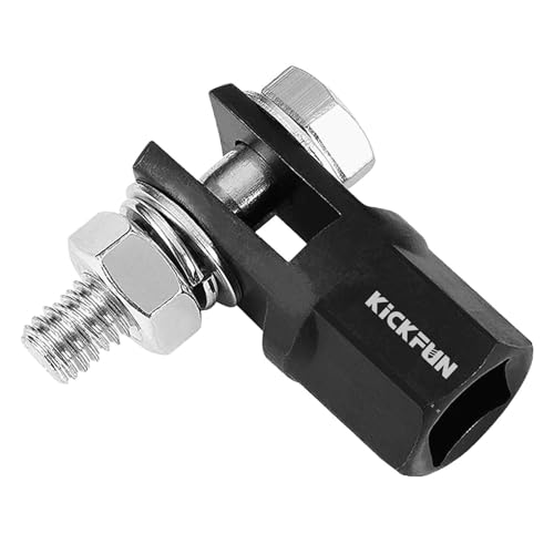 KickFun 1/2' Scissor Jack Adapter Drill Adapter for Use with 1/2 Inch Drive/Impact Drills/Ratchet or...