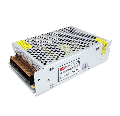 Transformateur 24V 72W alimentation à découpage LED 3A courant continu