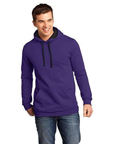 District The Concert Fleece Hoodie XL Purple2