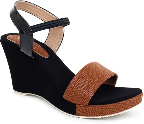 Image of Action Women's Suede Wedge Sandals| Black and Mint| Ankle Strap| Heel Aqua