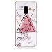 Produktbild Neo Silikon Hülle [Scratch-Resistant],Kreativ Niedliche Marble Silikon Hülle/Schutzhülle / Cover Soft Ultra Dünn Crystal Clear Transparent Kirstall Gel TPU Protective back für Samsung A6 Plus 2018