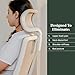 Branch Adjustable Headrest Attachment - Compatible Only Ergonomic Chair - Adjustable Height for Personalized Neck and Head Support - All Black