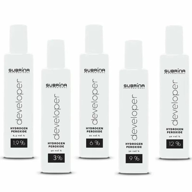 Oxidante para el cabello Subrina Professional Developer Peróxido de hidrógeno 9% 30 vol 120 ml (1 unidad)
