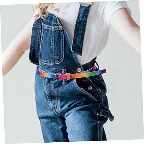 SAFIGLE 4pcs Heart Design Boy Girl Waist Belt Artificial Leather Belts for for Daily Wear and Special Occasions2