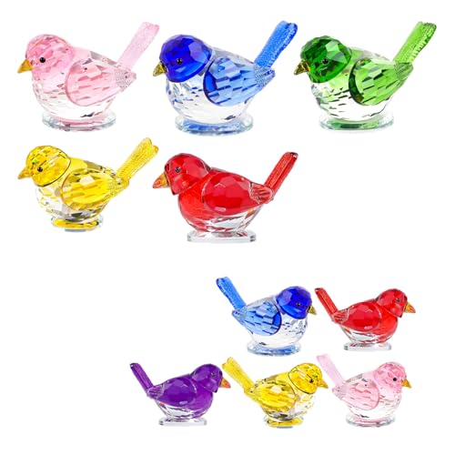 Oiseau en cristal pour rompre la monotonie d'une table et salon moderne - 5