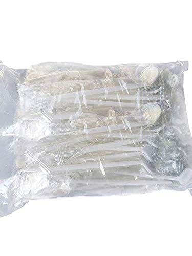 Mike Dental Lot de 100 miroirs jetables colorés en plastique