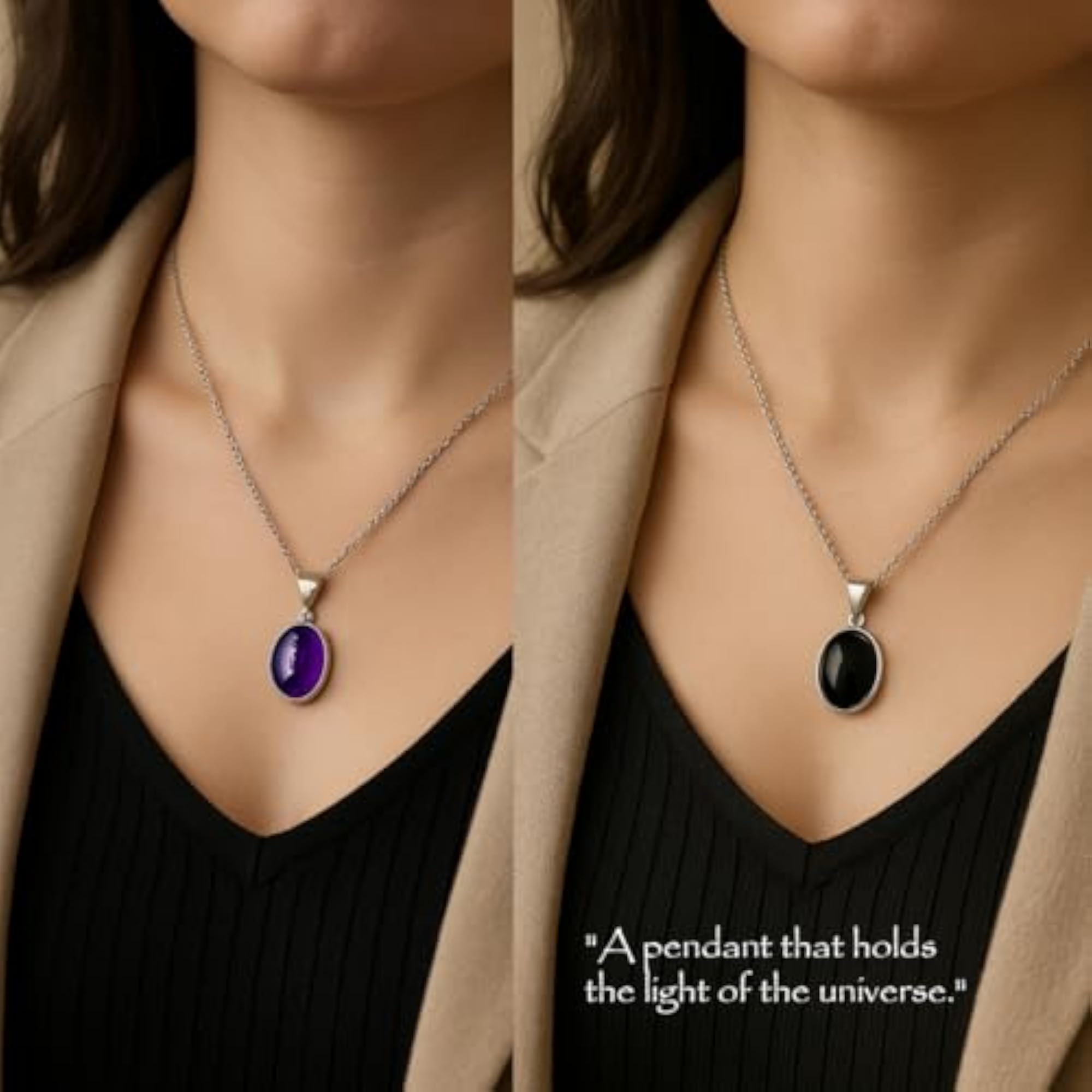 Certified AAA Natural Smoky Quartz Oval Pendant Locket