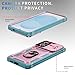 PASNEW S25 Edge Case Camera Cover & Metal Kickstand,Military Heavy Duty Full Body Shockproof Protective Hard Shell Cases for Samsung Galaxy S25Edge,6.7 inch,Pink Green