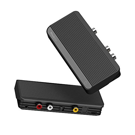 PALOVUE Bluetooth 5.0-mottagare för hemstereo-förstärkarsystem, AUX/RCA/Optisk/koaxial ljudutgång för musikstreaming, AptX trådlös adapter med fjärrkontroll, HOMi