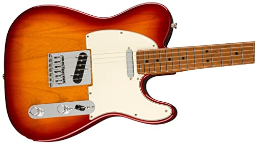 Fender Limited Edition Player Telecaster Roasted MN Sienna Sunburst – Guitare Électrique - Les Beatles, Paul McCartney, John Lennon, RIngo Starr, George Harrison Fender Limited Edition Player Telecaster Roasted MN Sienna Sunburst - Guitare Électrique – Image 4