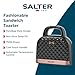Salter Handbag Toastie Maker - Sandwich Toaster, Non-Stick, Deep Fill Snack Maker, Cook 2 Toasted Sandwiches, 4 Slice Grill Press, Automatic Temperature Control, Cool Touch Handle, 750W