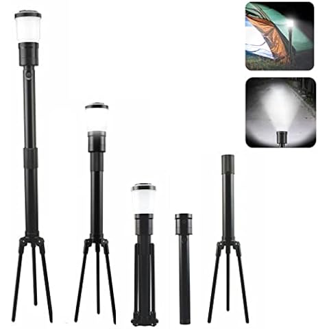 LETOUR LED Torch, Super Bright Flashlight 2 in 1 Camping Light 1000LM Zoomable Handheld Torch 3Modes Battery Power Torch Light IP65 Waterproof Searchlight for Outdoor and Emergrncy of Outage Cover