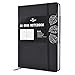Stationery Island Cuaderno Cuadrado A5 - Negro. Grid Journal De Tapa Dura con 180 Páginas y Papel Premium de 120 gsm. Para Notas, Planificación, Estudio, Viajes, Matemáticas, Gráficos y Proyectos