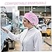 TIDTALEO Electronics Industry -Static Hat for Food Processing Pharmaceutical Use Breathable Mesh Design for Comfortable All-Day Wear Protective Headwear for Environments Pink