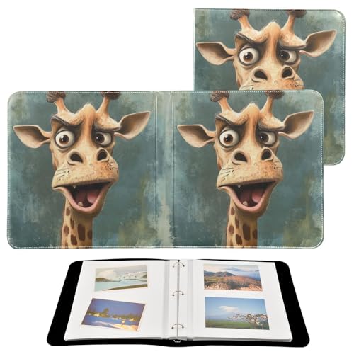Álbum de Fotos Scrapbook Adhesivo DIY con Portadocumentos de 3 Anillas, 40 Páginas, 8x10 para Memorias miniatura 2