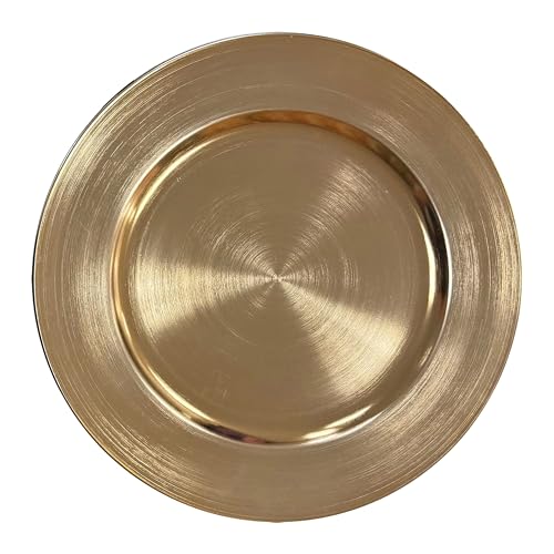 Ashland 8 Packs: 6 ct. (48 total) 13” Gold Chargers miniatura 2