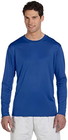 Champion Men's Long-Sleeve Double-Dry Performance T-Shirt