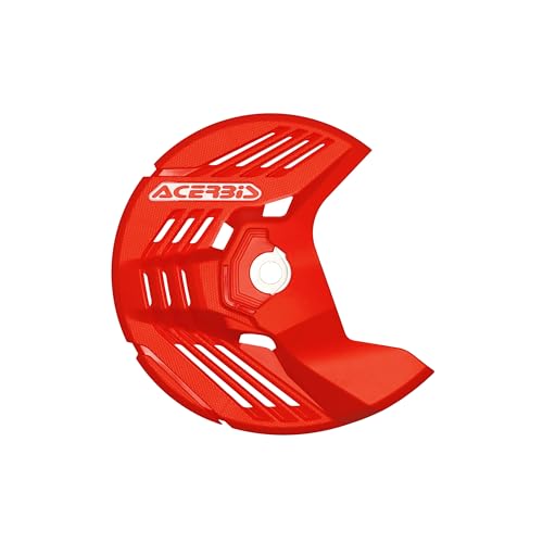 Cache disque de frein avant rouge Acerbis Linear 2985060004 accessoire protection moto