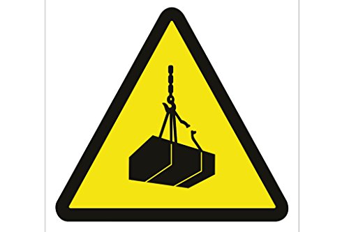 Plimpo Señal Adhesiva 210X210 Peligro Cargas Suspendidas En Oferta Cofan A19Ad210210 ¡Peligro Cargas Suspendidas