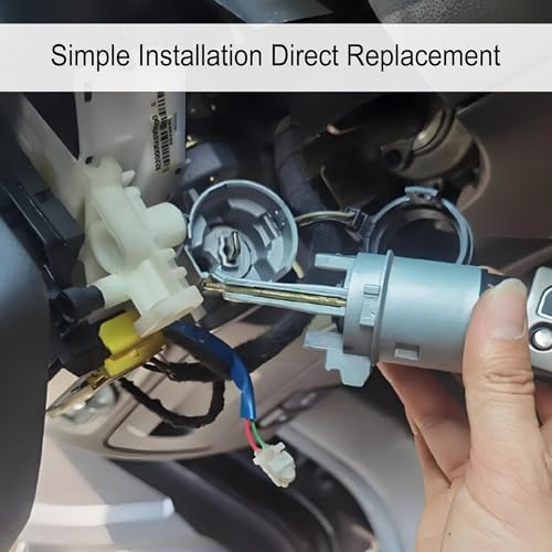 Shtuomoland 704600 Ignition Switch Lock Cylinder And Pair Front Door Lock Cylinder thumb #5