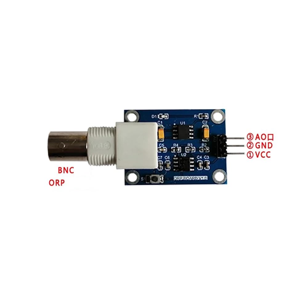 Redox Potenziometro Meter Modulo ORP Sensore Redox Rilevamento Qualità Dell'Acqua Interfaccia BNC