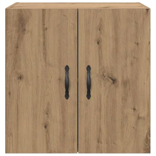 Armoire suspendue bois à 2 compartiments pour maximiser le rangement vertical - 7