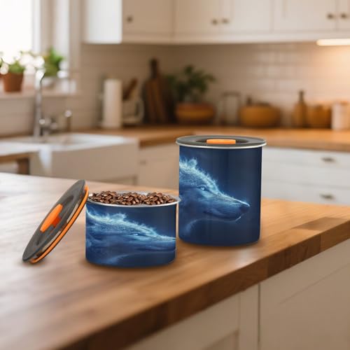 Contenedor Hermético para Café de Acero Inoxidable 500ml miniatura 6