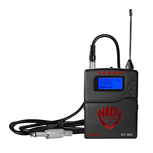 Nady 2W-1Ku Gt Dual True Diversity 1000-Channel Professional Uhf Wireless System With 2 Guitar/Instrument Bodypacks – Autoscan – Automatic Transmitter Pairing – All Metal Construction #TOP2