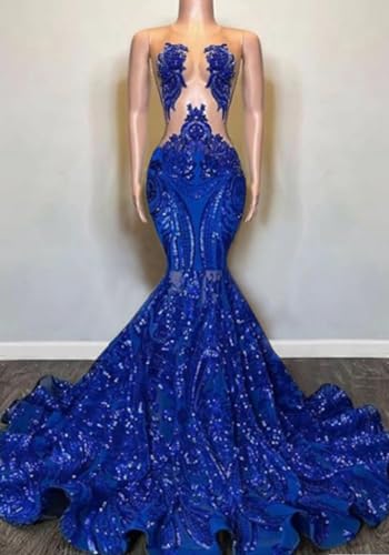 Sparkly Sequin Prom Dress Beaded Gala Celebrity Pageant Mermaid Evening Party Dress3