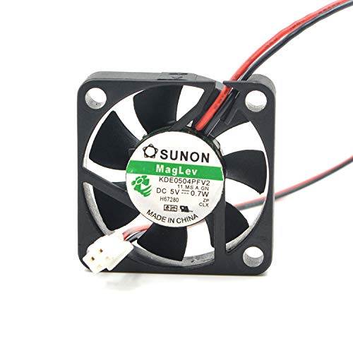KDE0504PFV2 Ultra Silent 40mm 4010 Cooling Fan - 5V 0.7W Low Noise for Electronics