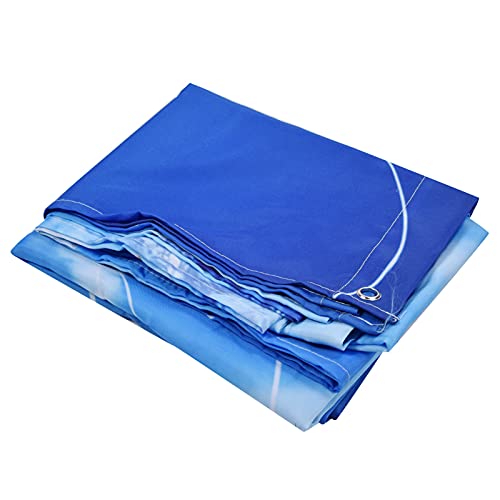 Rideau de douche étanche en polyester Cocoarm pour éviter l'eau au sol - 3