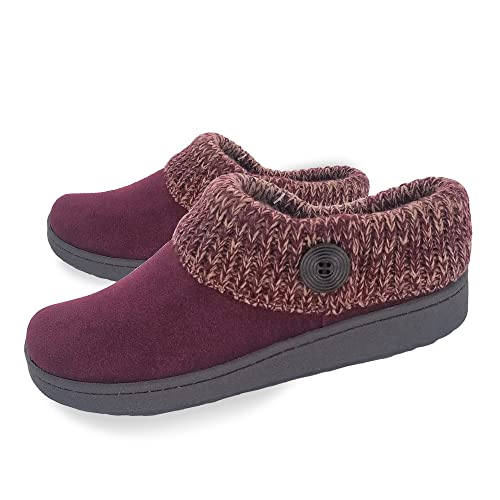 Image of Clarks Women's Knit Scuff Slippers