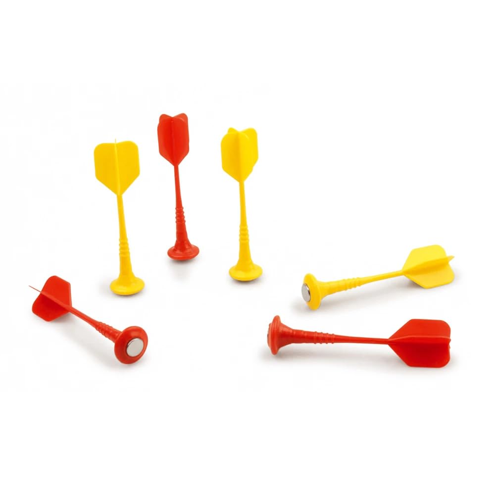 Scratch Red/Yellow Magnetic Darts in a Bag (6-Piece)
