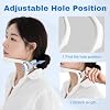 TARSHYRY Adjustable Neck Support Brace for Neck, Neck Brace Cervical Collar, Neck Stretcher Forward Head, Improved Posture, Neck Curve Support Prevent Hunchback, Soft Breathable PP Materials