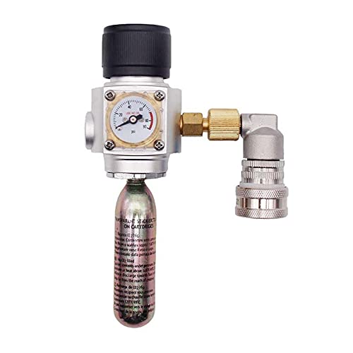 Master Mini Co2 Regulator On Stainless Disconnect Mini Keg Gas System