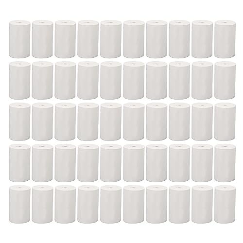ABC Thick Thermal Printing Paper Rolls 50 Rolls Suitable Wide Range Of Applications (Without Tube Core)