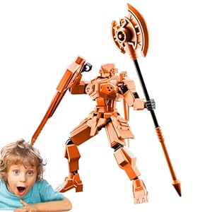 Generisch KILZFD6 Roboter-Actionfigur Spielzeug