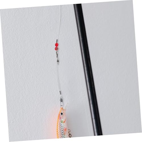GALPADA 6 pcs Nylon Resistente para Pesca miniatura 6