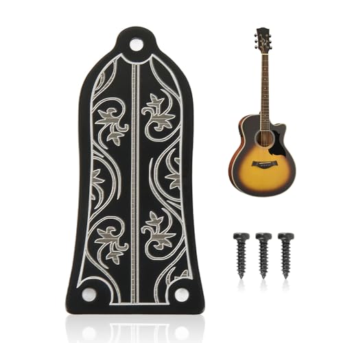 Pwshymi Plastic Truss Rod Cover for Electric Guitars
