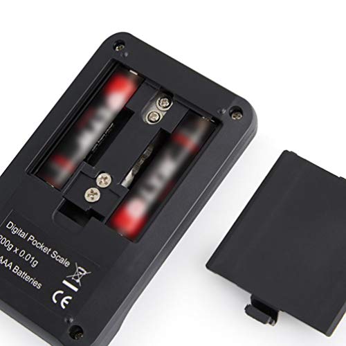 Balança digital eletrônica STOBOK Balança de alimentos para cozinha 300 g/0,01 g Balança de peso de