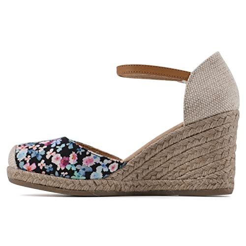 Image of WHITE MOUNTAIN Women's Mamba Espadrille Wedge Sandal