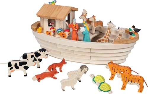 Arche de Noé en bois d'érable transmettez la magie du jeu durable